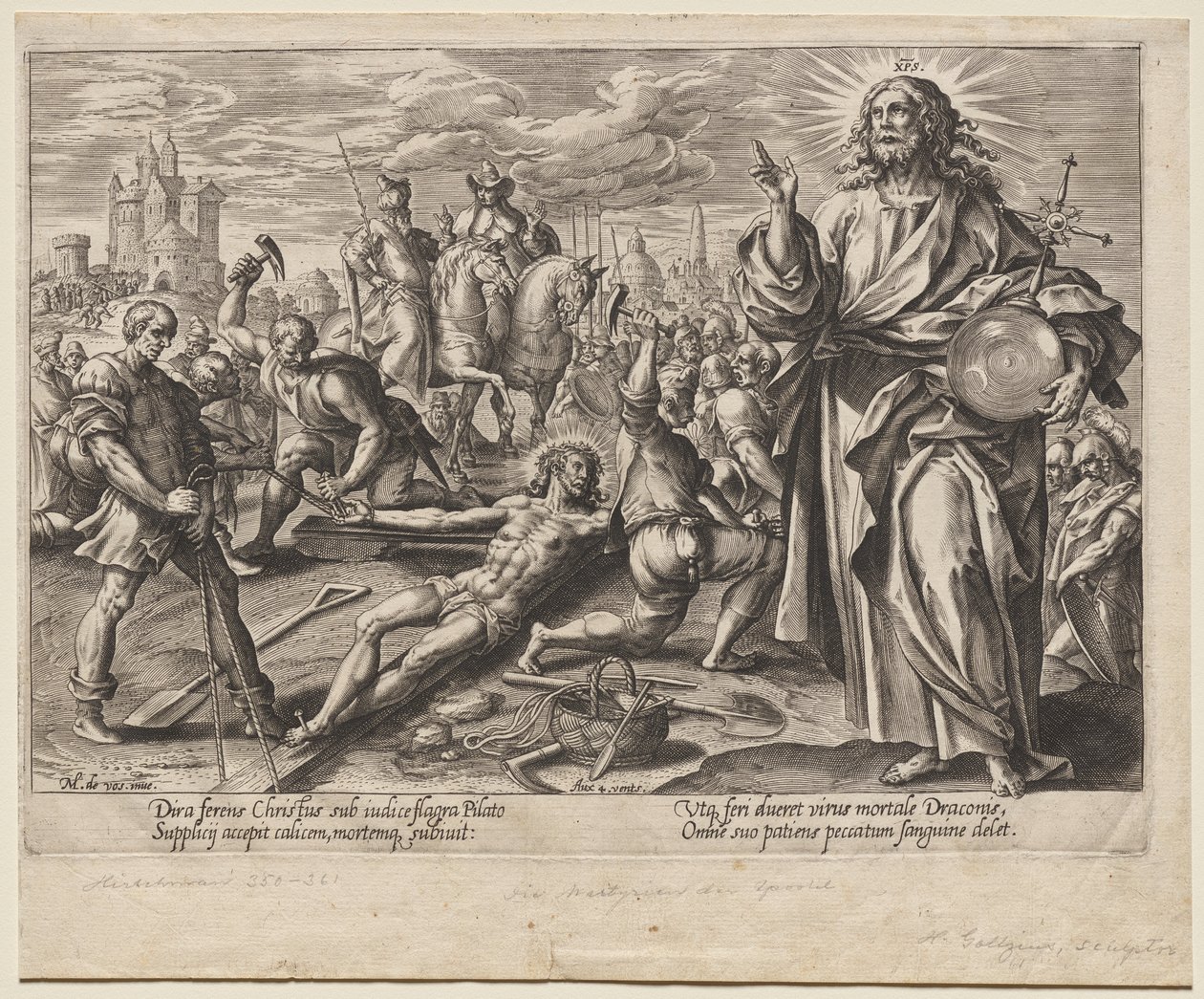 Christus von Hendrick Goltzius