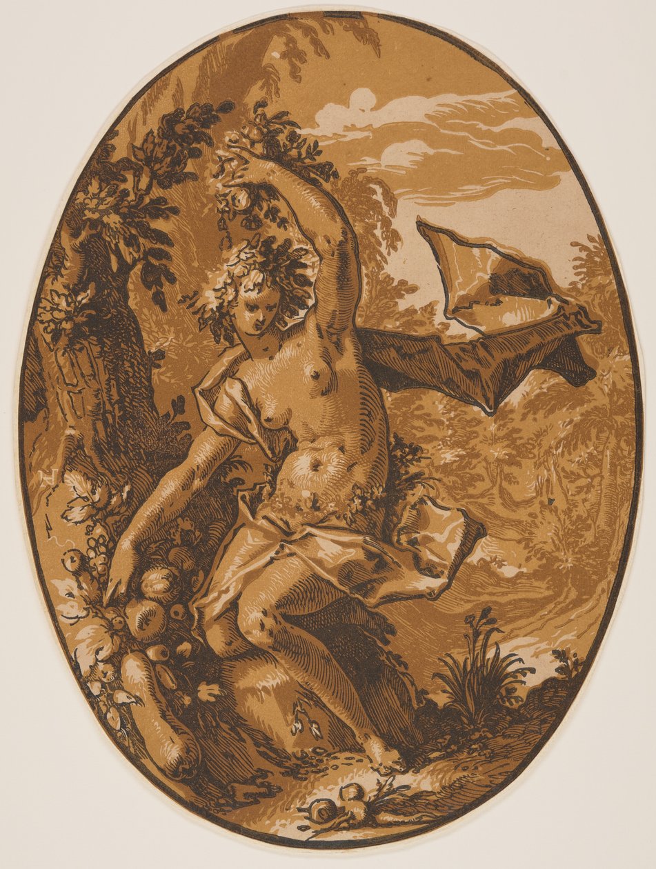 Proserpina, aus Die Gottheiten von Hendrick Goltzius