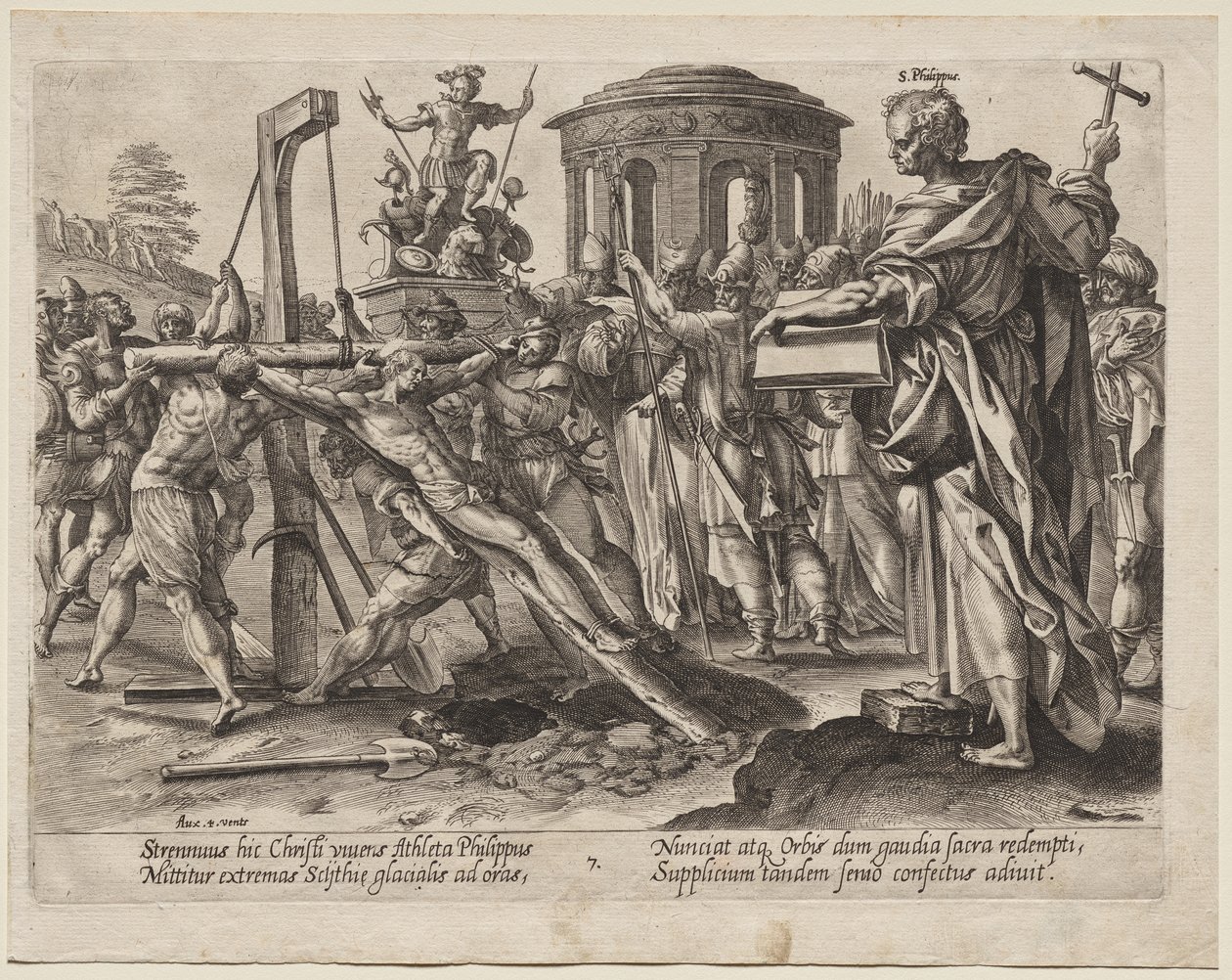 St. Philippus von Hendrick Goltzius