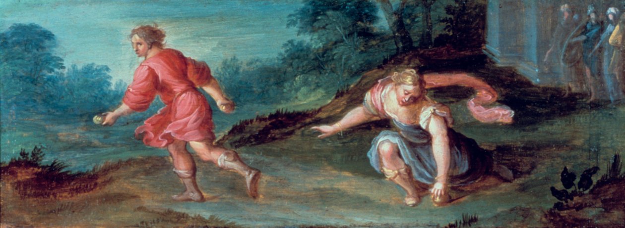 Atalanta und die goldenen Äpfel, ca. 1619 von Hendrick van Balen