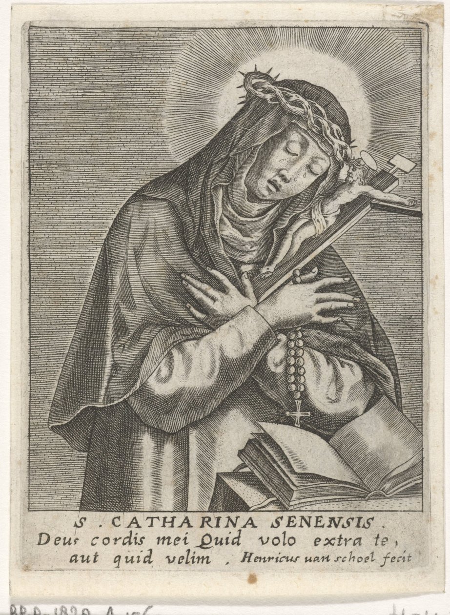 St. Katharina von Siena von Hendrick van Schoel