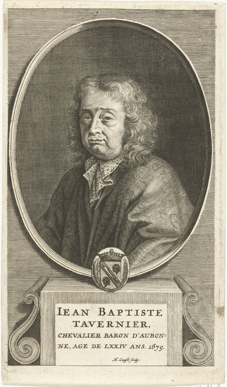 Porträt von Jean-Baptiste Tavernier von Hendrik Causé