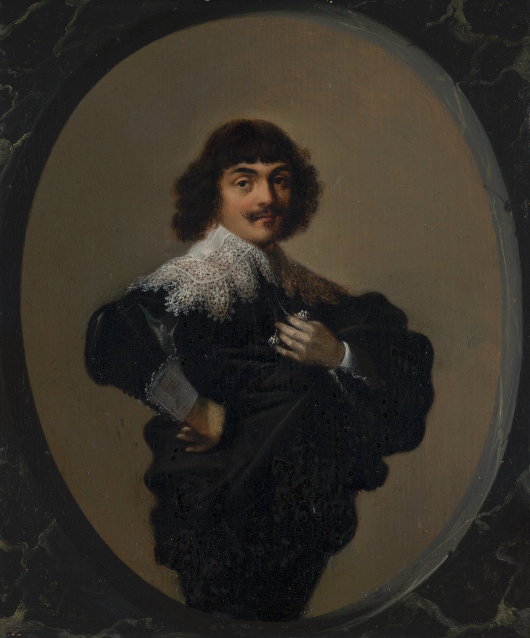 Porträt von Jean Fontaine (1608-1668) von Hendrick Gerritsz Pot