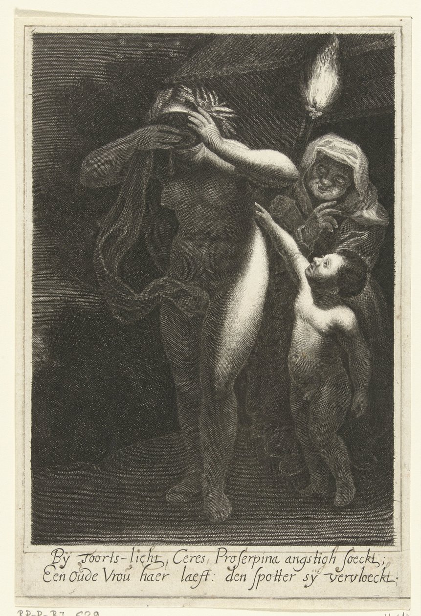 Ceres und Stellio von Hendrik Bary