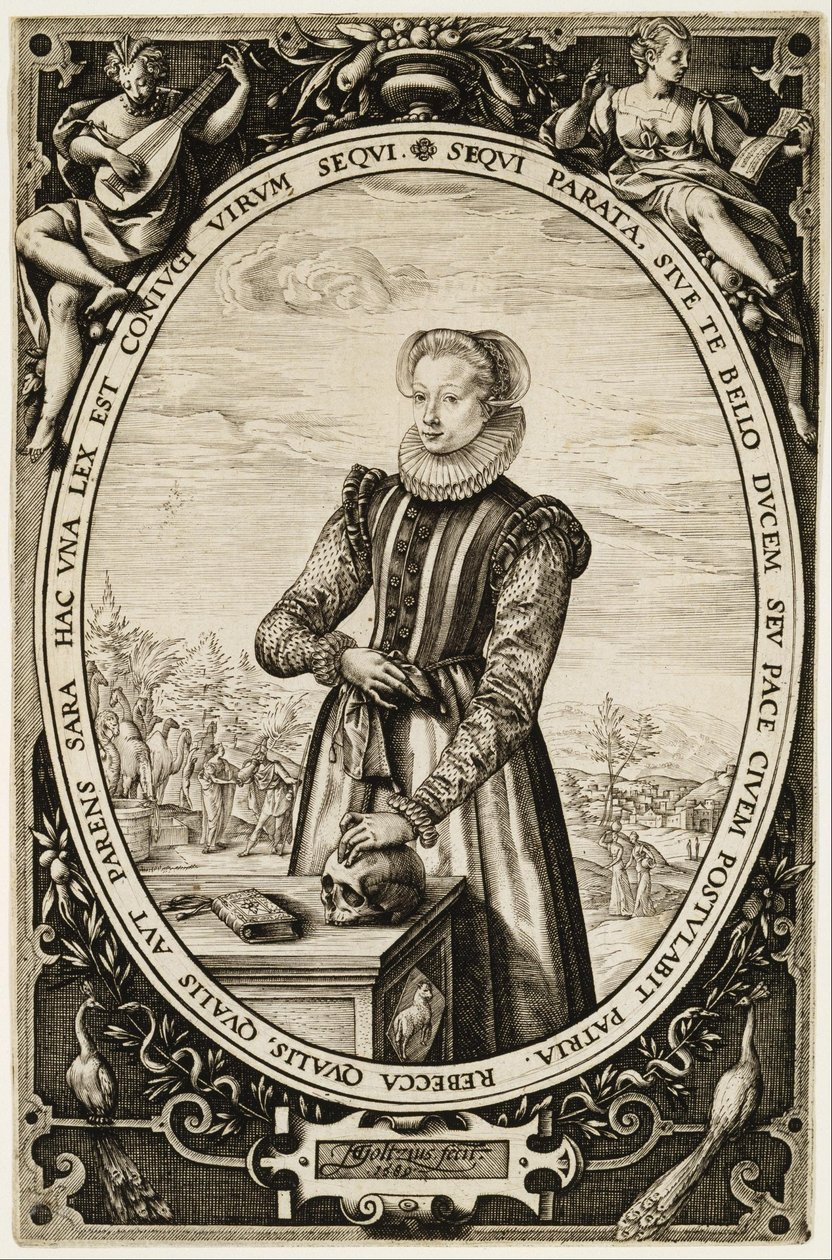 Josina Hamels von Hendrik Goltzius