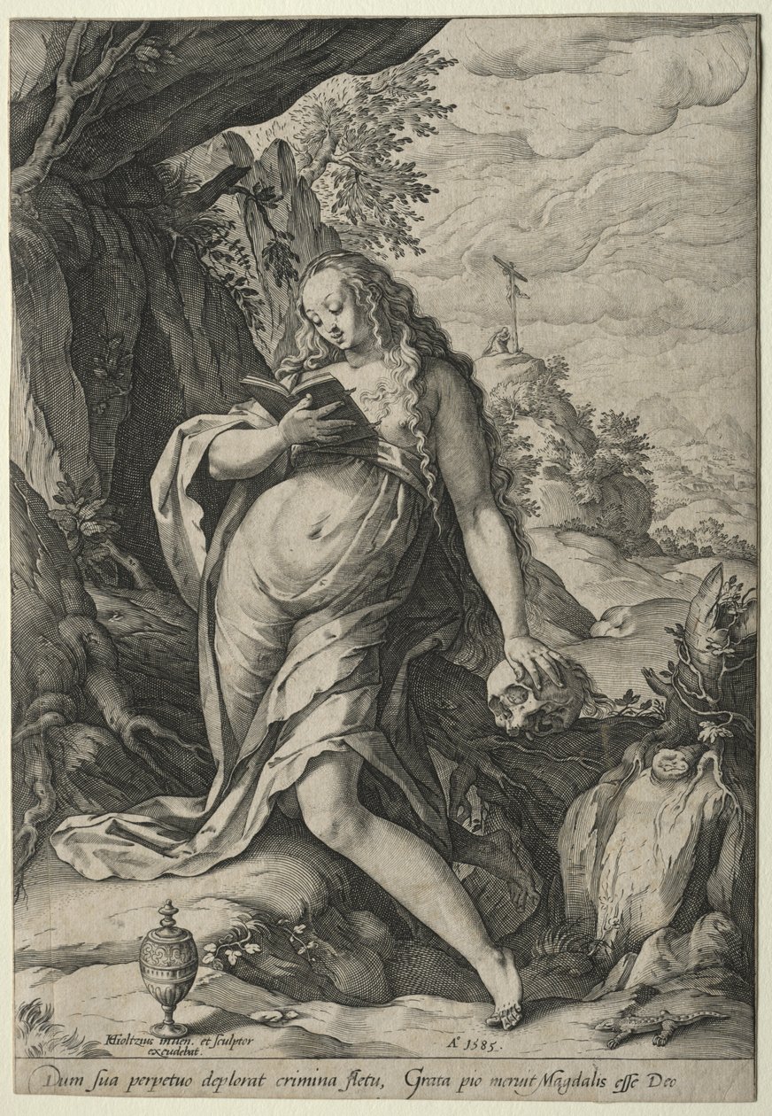 Die büßende Magdalena von Hendrik Goltzius