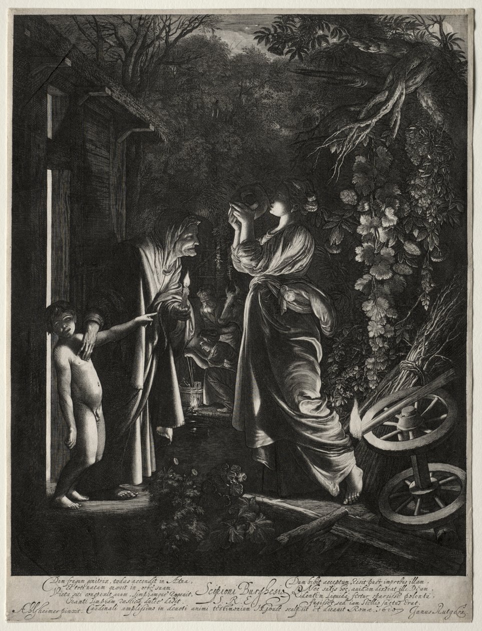 Die Verspottung der Ceres von Hendrik Goudt