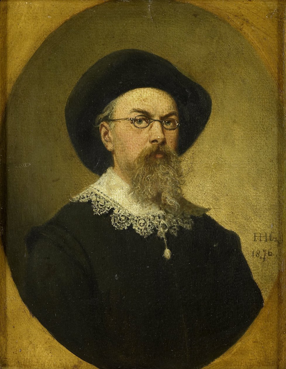 Selbstporträt von Hendrik Hollander Cz.