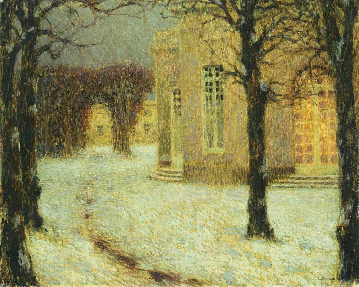 Der Pavillon in Versailles, 1912 von Henri Eugene Augustin Le Sidaner