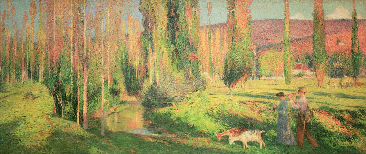 Die Freude des Lebens, 1897 von Henri Martin