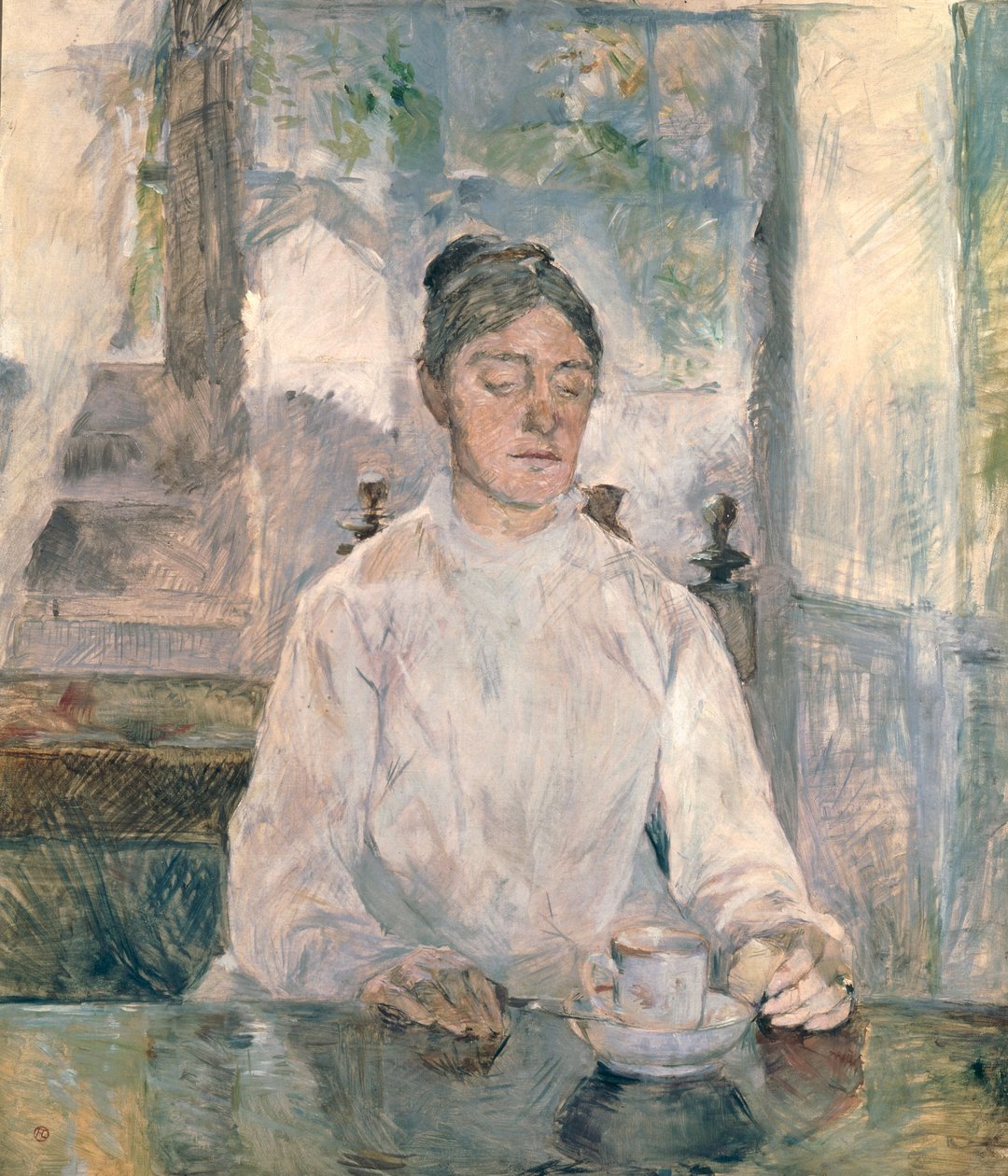 Adele Tapie de Celeyran (1840-1930) Gräfin von Toulouse-Lautrec-Monfa, 1881 von Henri de Toulouse Lautrec