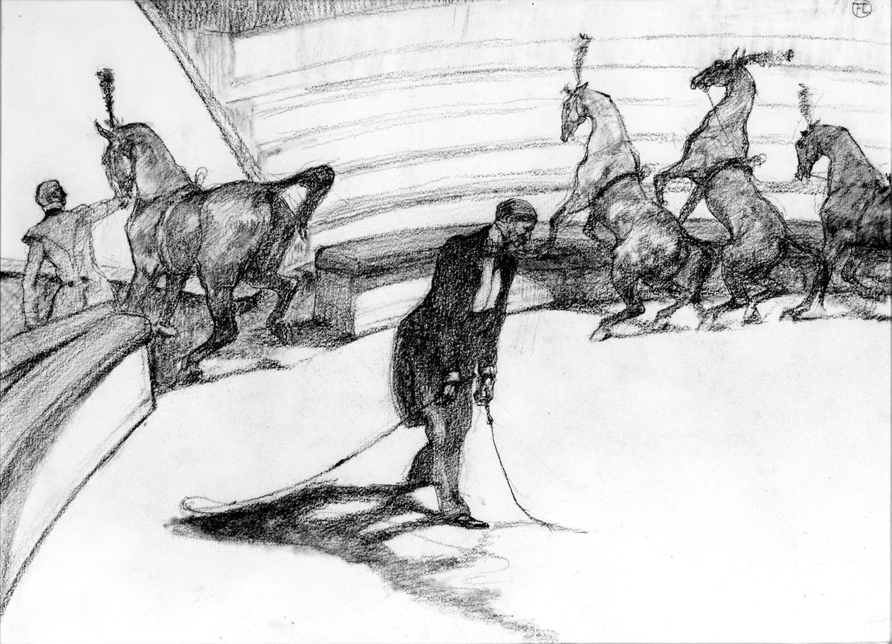 Im Zirkus von Henri de Toulouse Lautrec