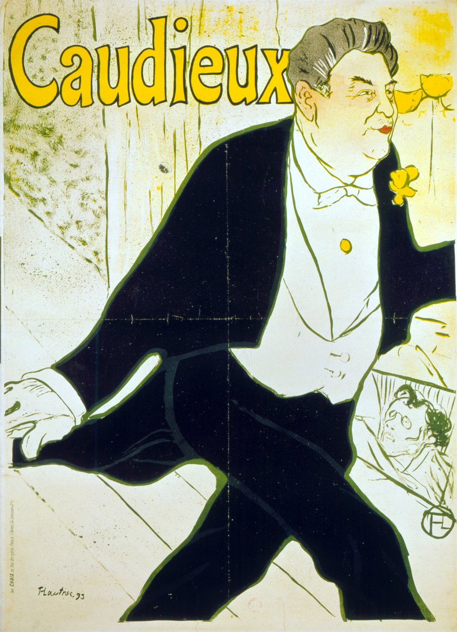 Caudieux, 1893 von Henri de Toulouse Lautrec