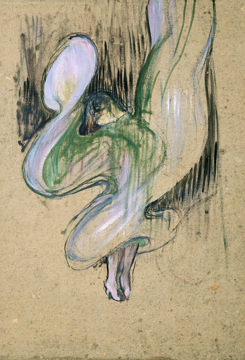 Studie für Loie Fuller (1862-1928) im Folies-Bergere von Henri de Toulouse Lautrec