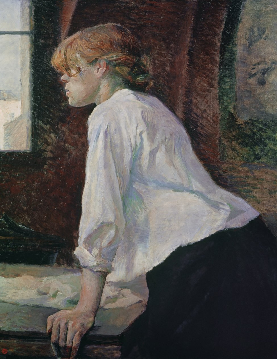 Die Wäscherin von Henri de Toulouse Lautrec