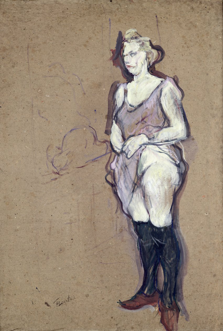 Die medizinische Untersuchung: Blonde Prostituierte, 1894 von Henri de Toulouse Lautrec