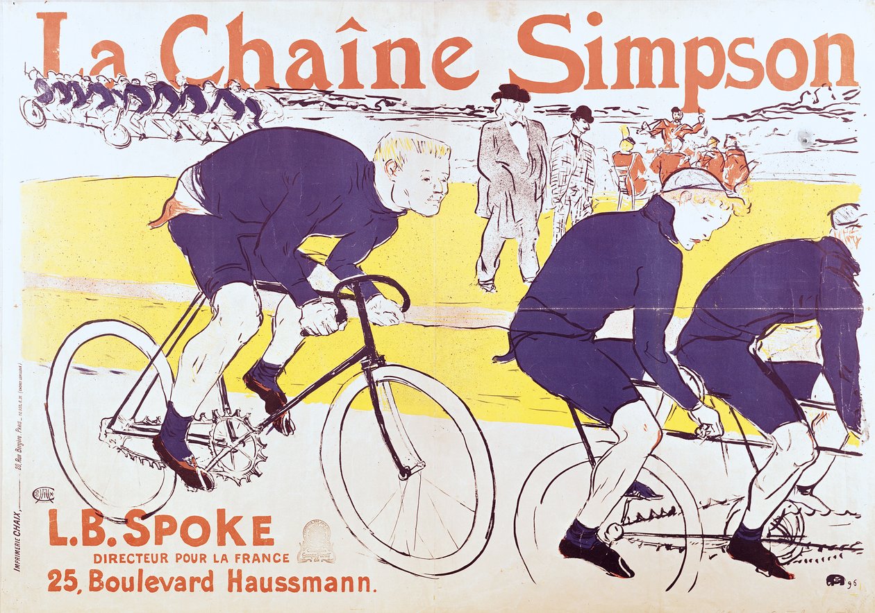 Die Simpson-Kette, 1896 von Henri de Toulouse Lautrec