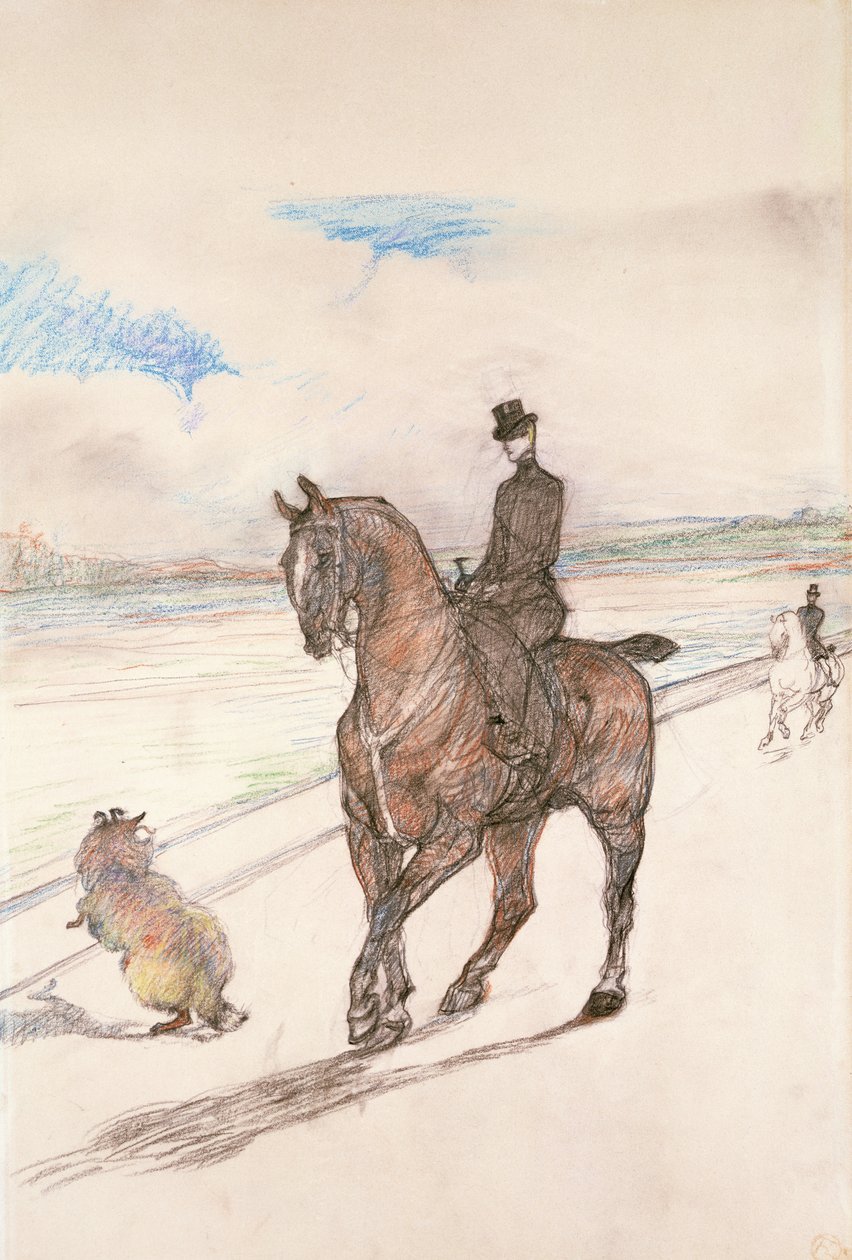 Der Amazonas, ca. 1899 von Henri de Toulouse Lautrec