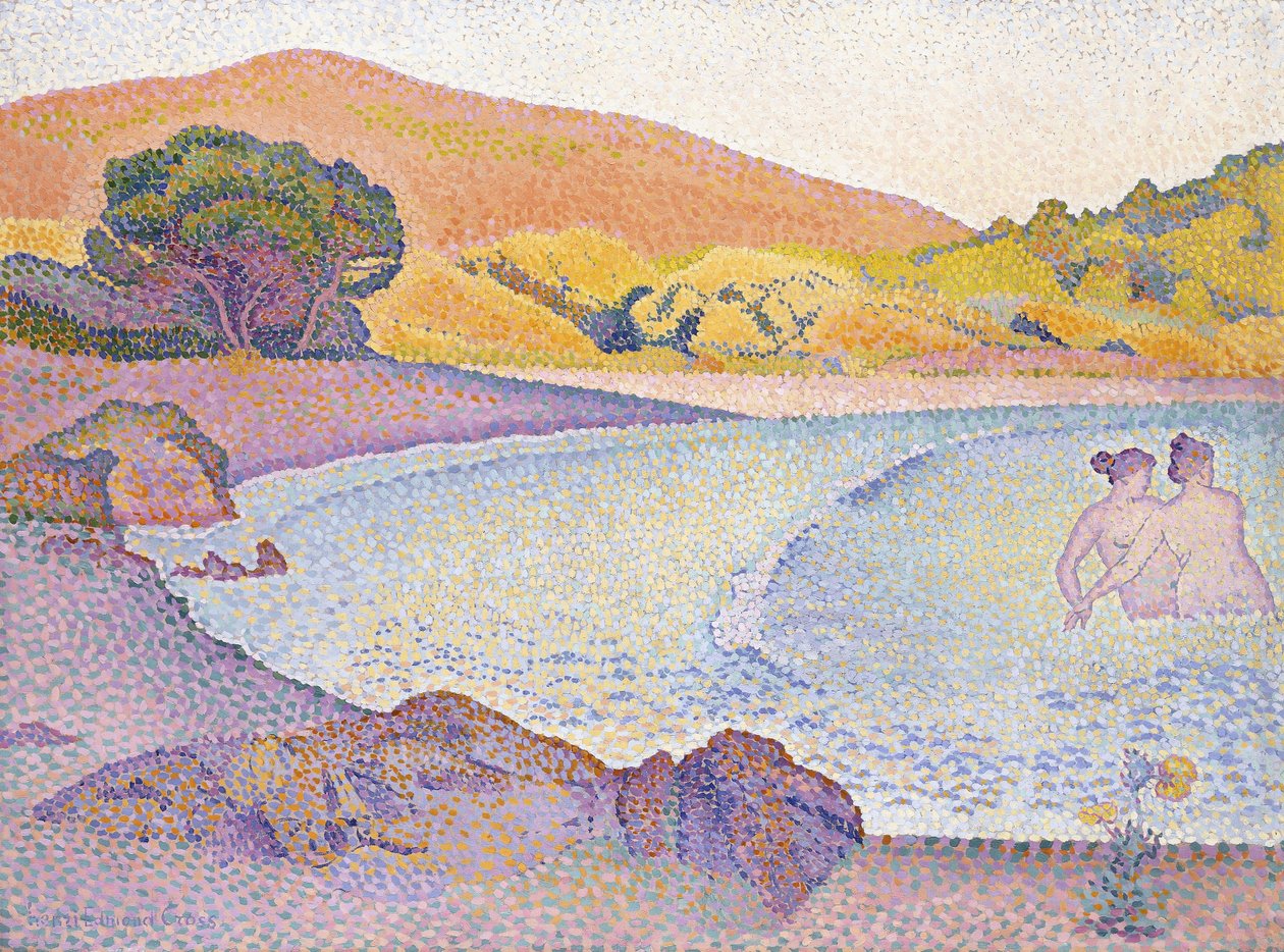 Badende, ca. 1892-95 von Henri Edmond Cross