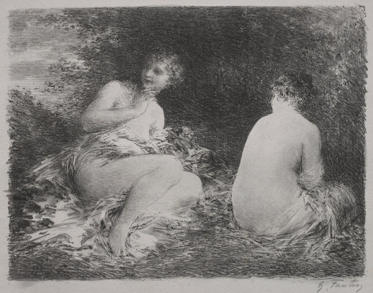 Badende von Ignace Henri Jean Fantin Latour