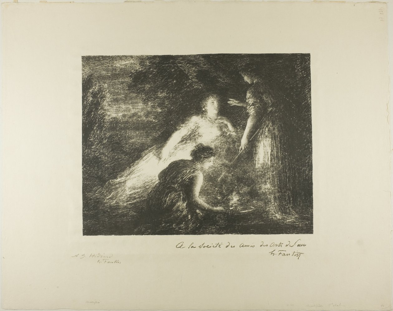 Fluch von Ignace Henri Jean Fantin Latour