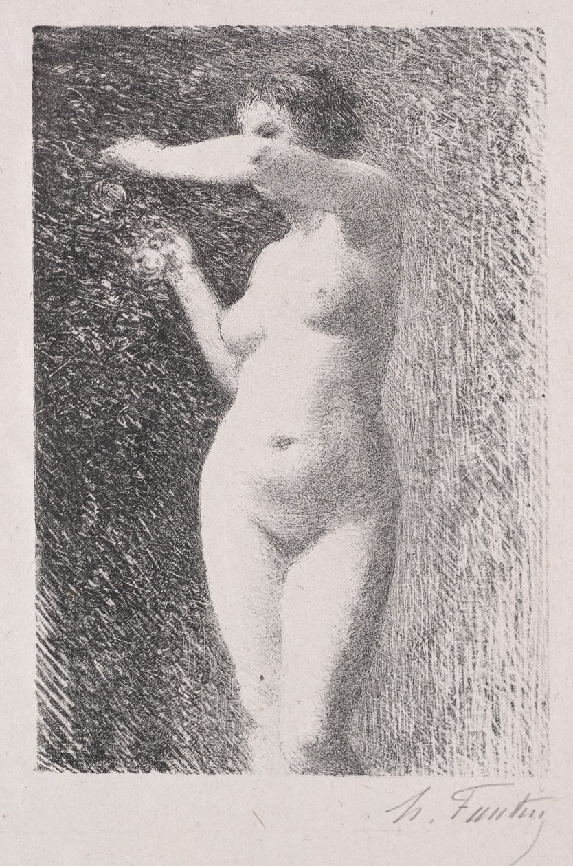 Studie für Eva von Ignace Henri Jean Fantin Latour