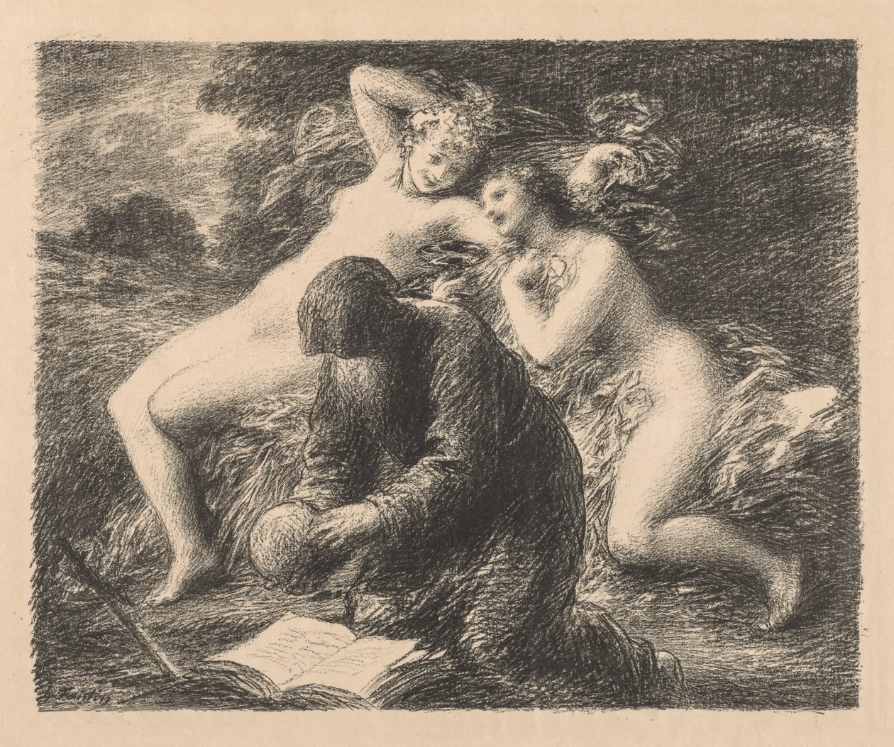 Versuchung des heiligen Antonius von Ignace Henri Jean Fantin Latour