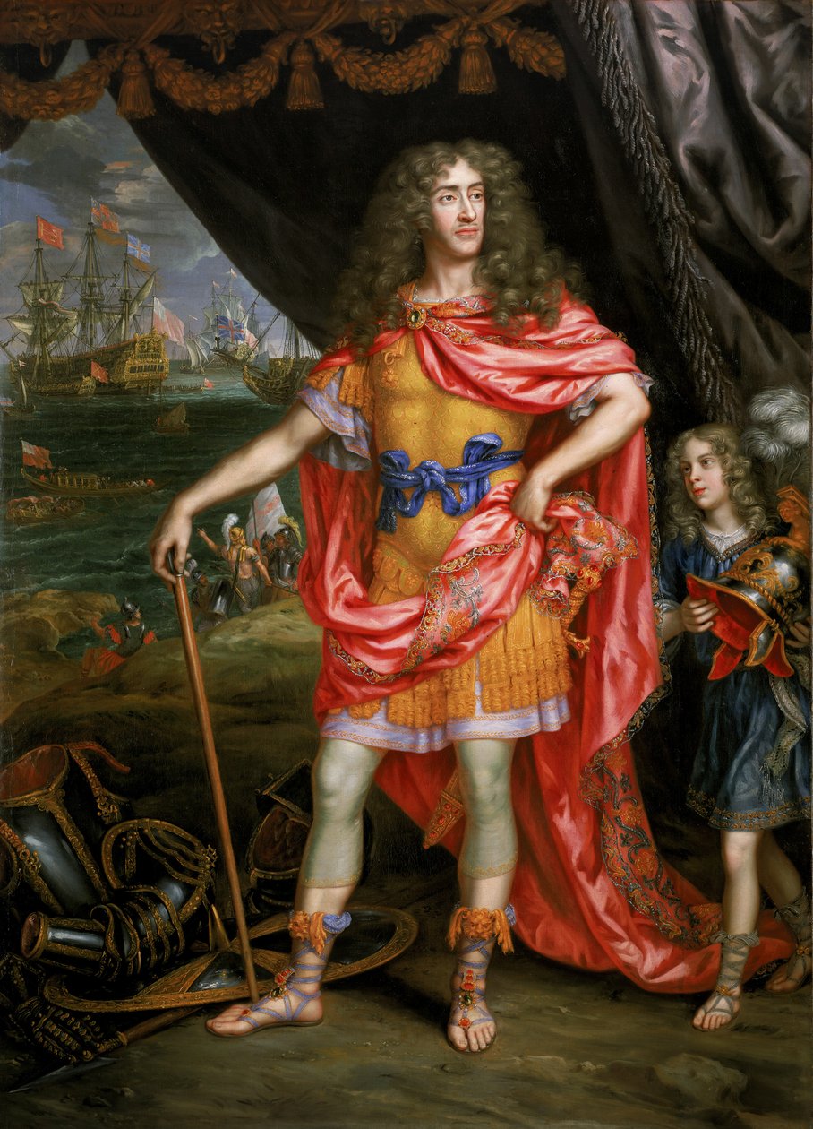 James, Herzog von York (1633-1701) von Henri Gascar