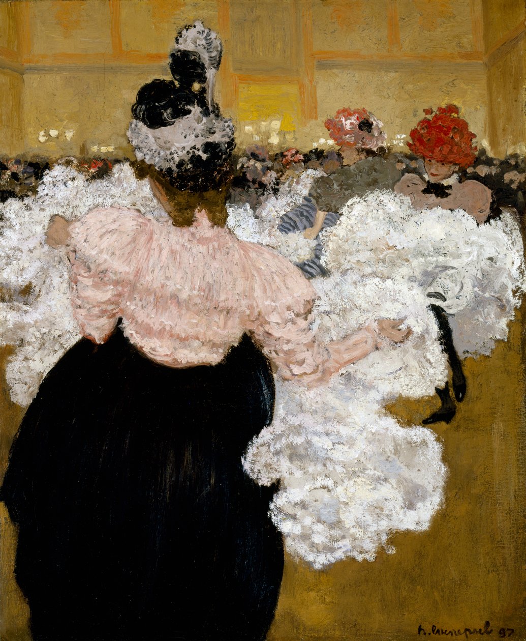 Im Moulin Rouge, 1897 von Henri Jacques Edouard Evenepoel