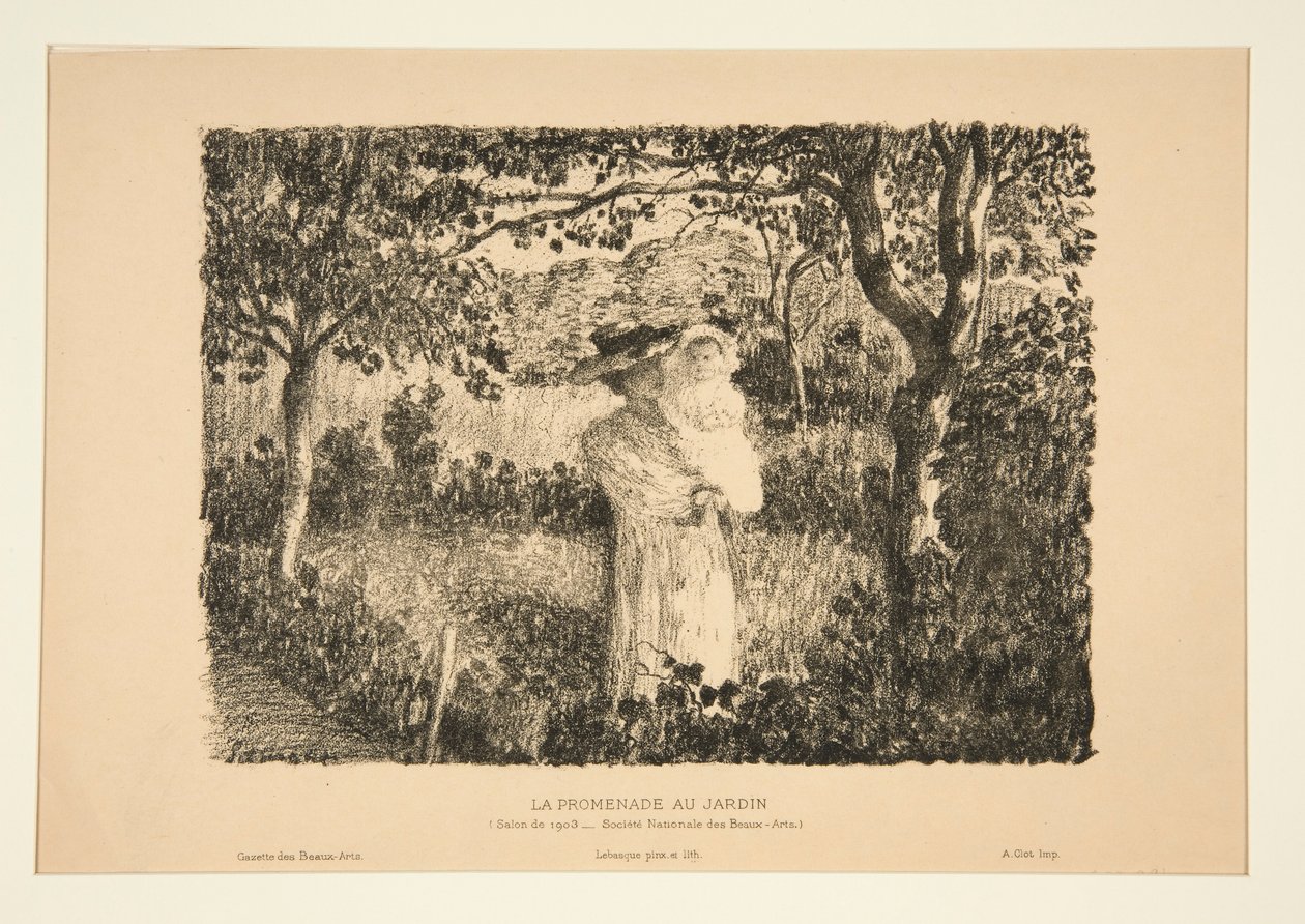 Spaziergang im Garten von Henri Lebasque
