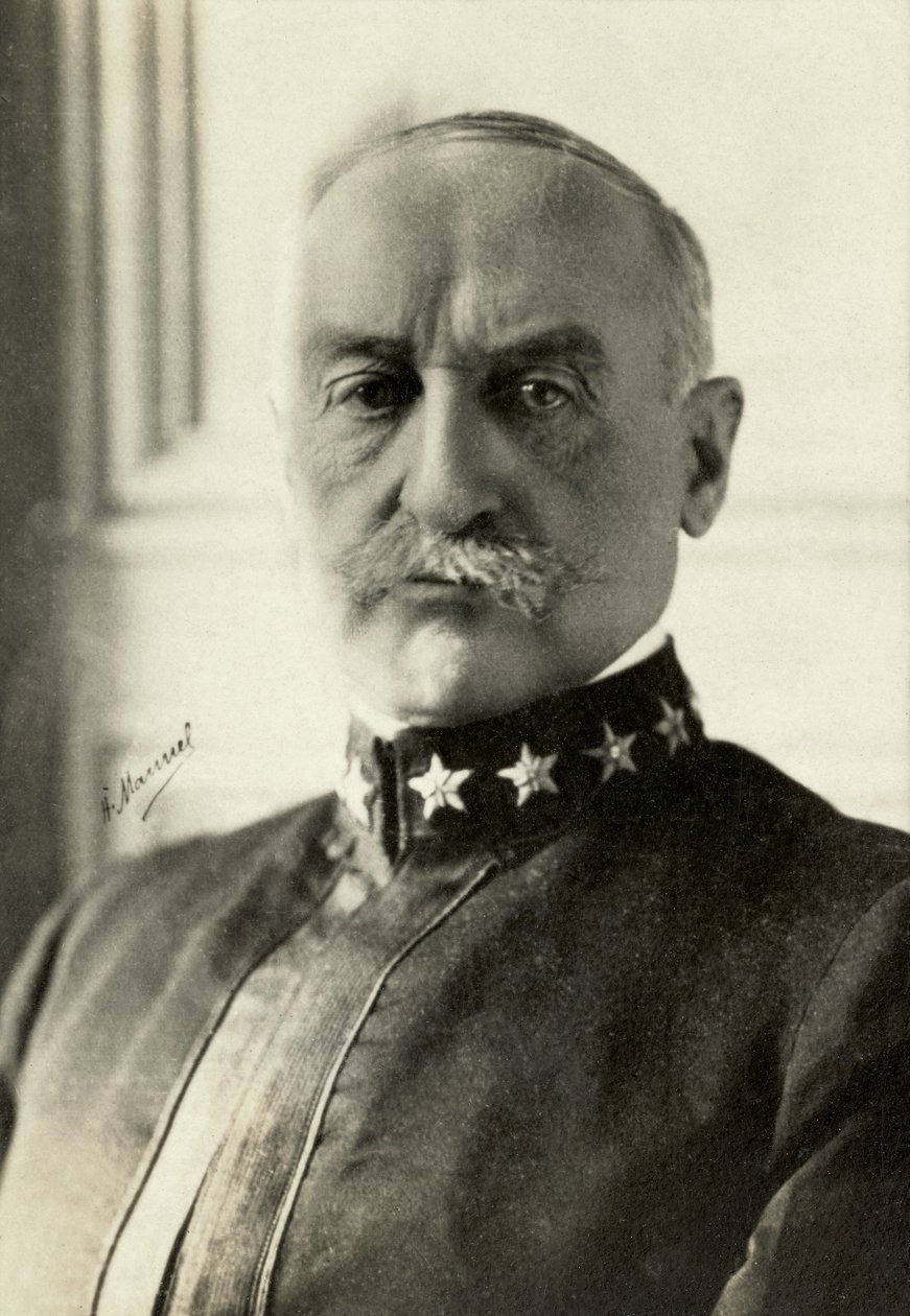 Porträt von Admiral Benson von Henri Manuel