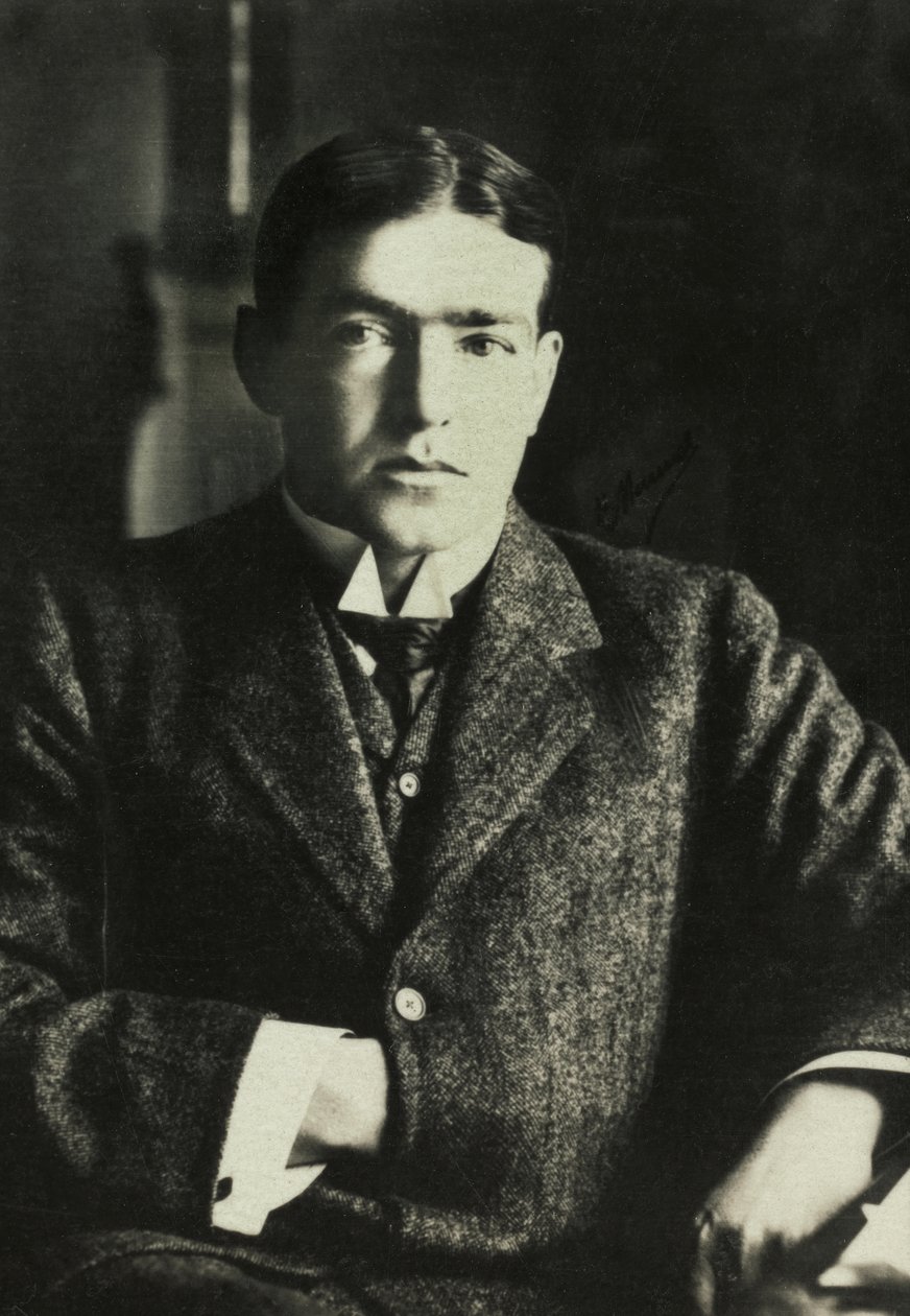 Porträt von Ernest Shackleton, ca. 1905 von Henri Manuel