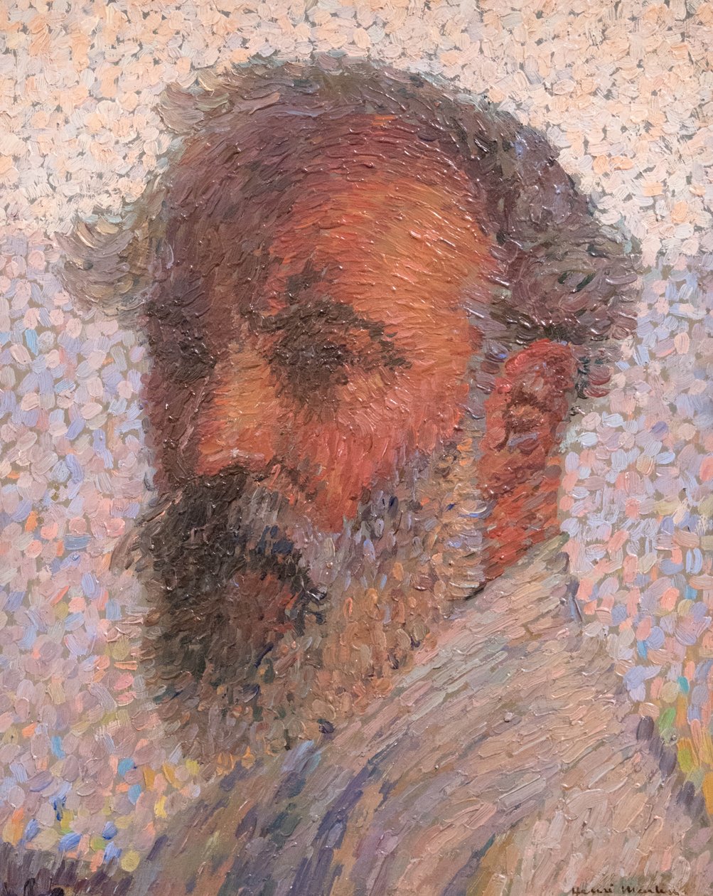 Selbstporträt von Henri Martin