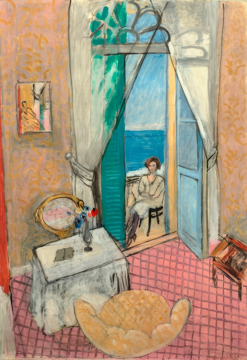 Interieur in Nizza von Henri Matisse