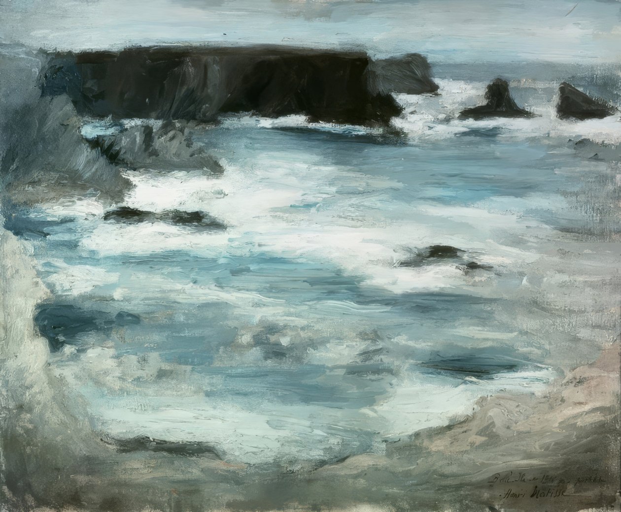 Marine. Belle-Ile von Henri Matisse