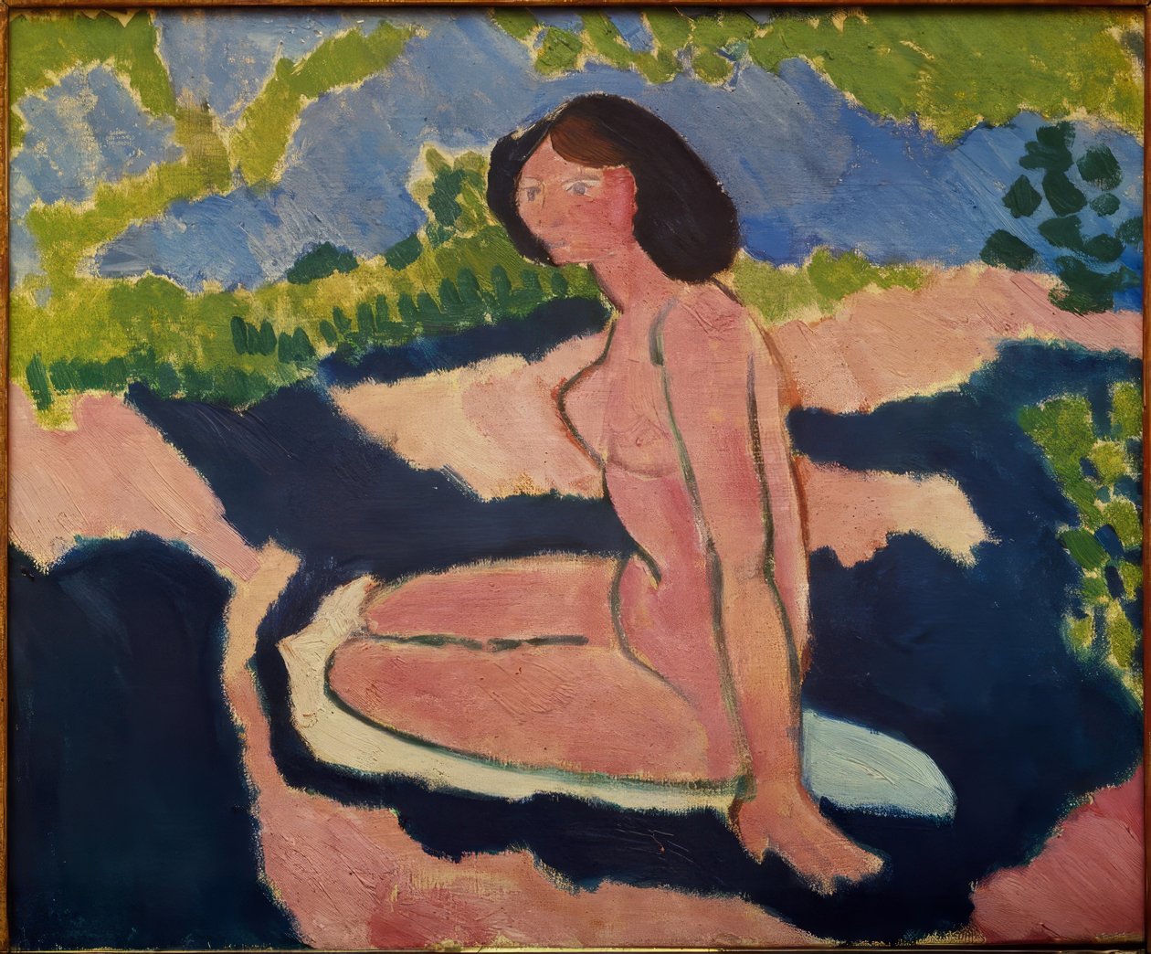 Sitzender Akt von Henri Matisse