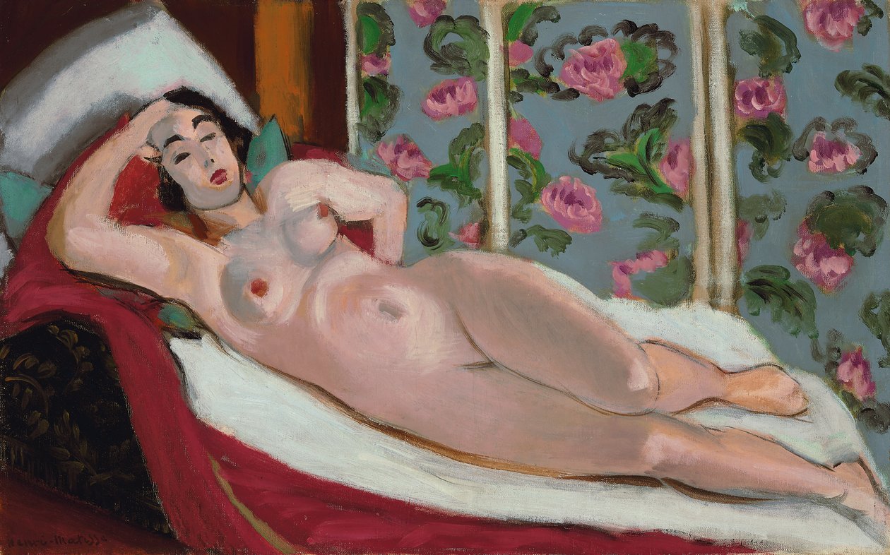 Akt auf einer Chaiselongue von Henri Matisse