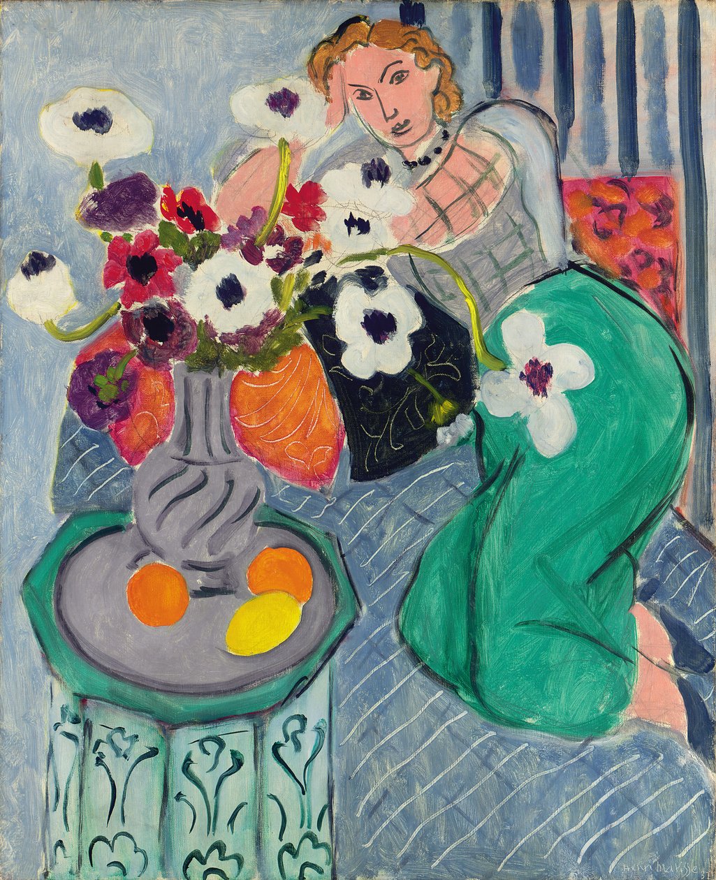 Odaliske, blaue Harmonie von Henri Matisse