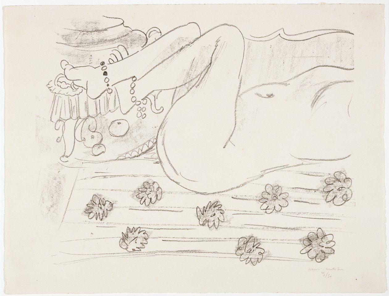 Liegender Akt von Henri Matisse