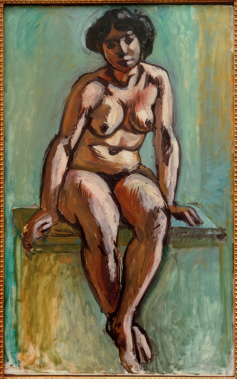 Sitzender Akt von Henri Matisse