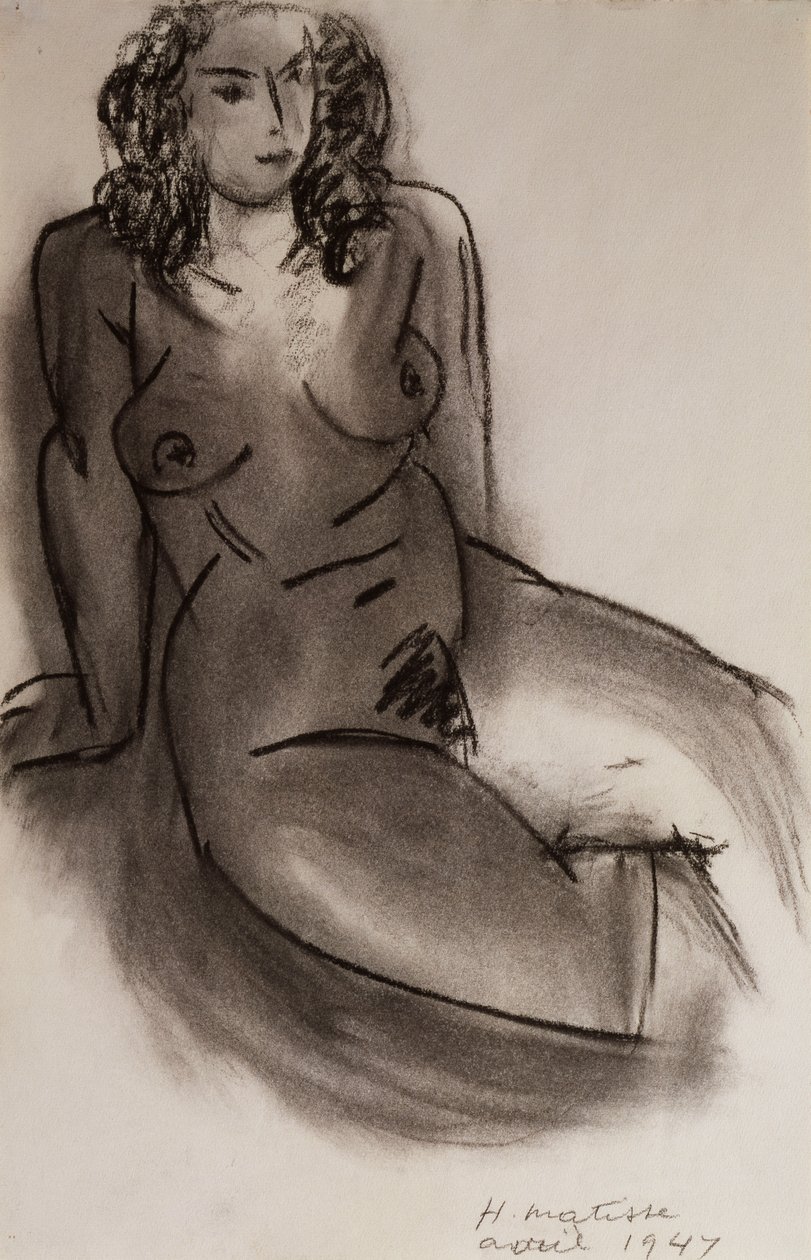Sitzende nackte Frau von Henri Matisse