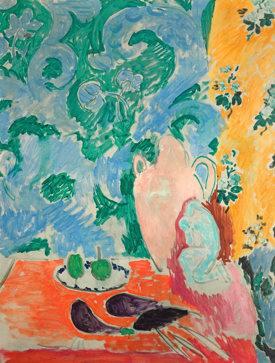 Stillleben mit Auberginen von Henri Matisse