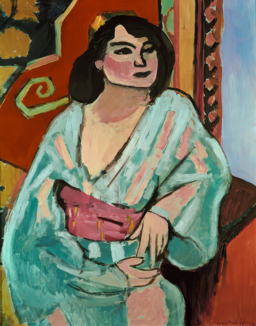 Die algerische Frau von Henri Matisse