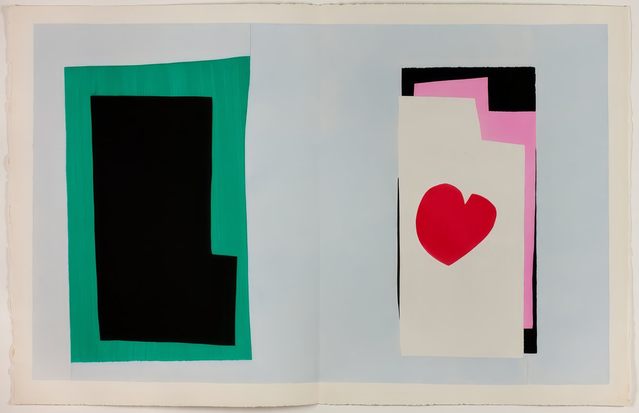 Das Herz, aus Jazz von Henri Matisse