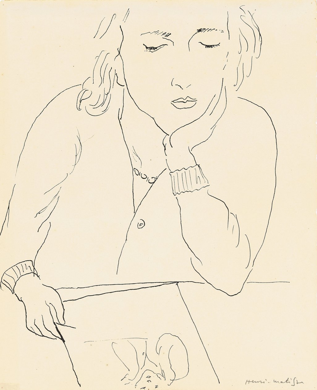 Lesende Frau von Henri Matisse