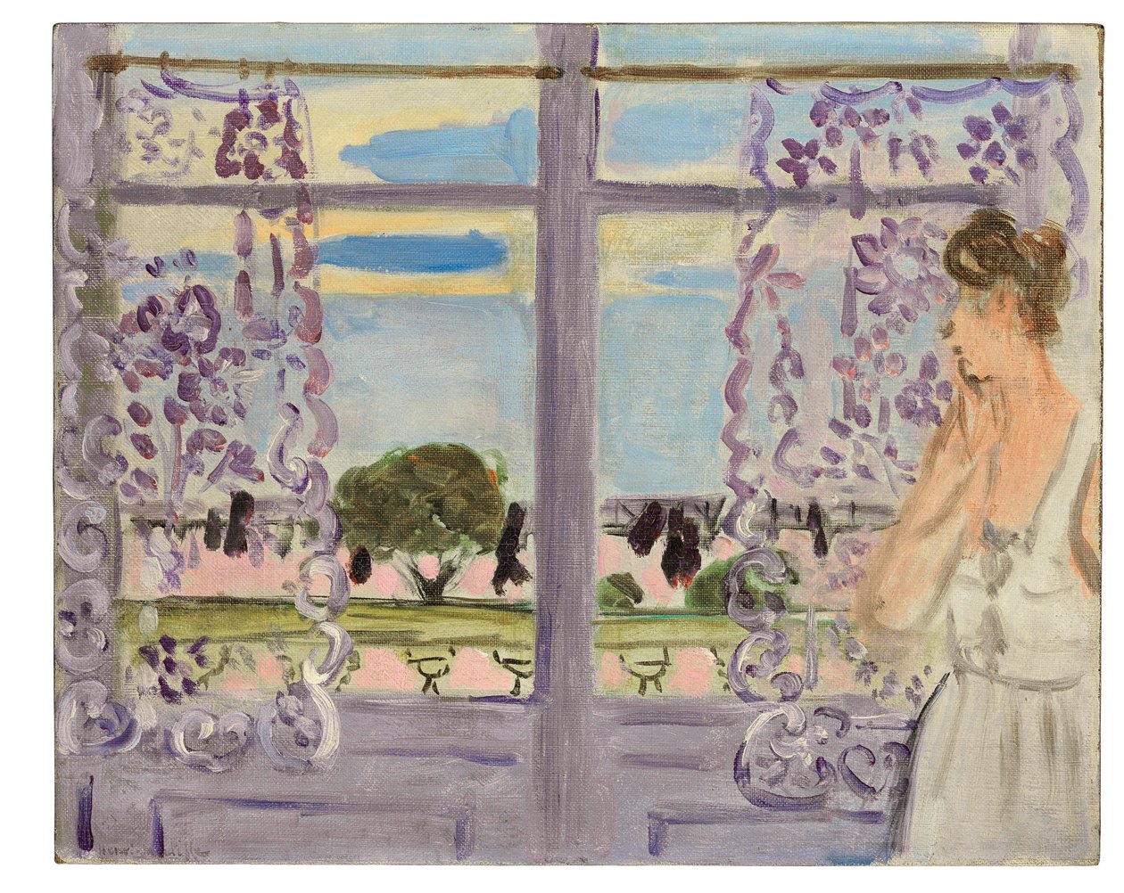 Frau am Fenster von Henri Matisse
