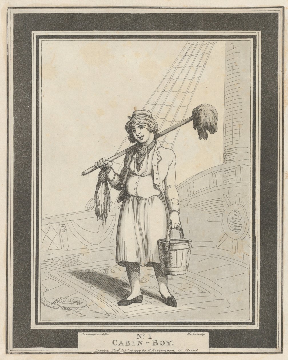 Nr. 1: Schiffsjunge, 15. Februar 1799 von Henri Merke