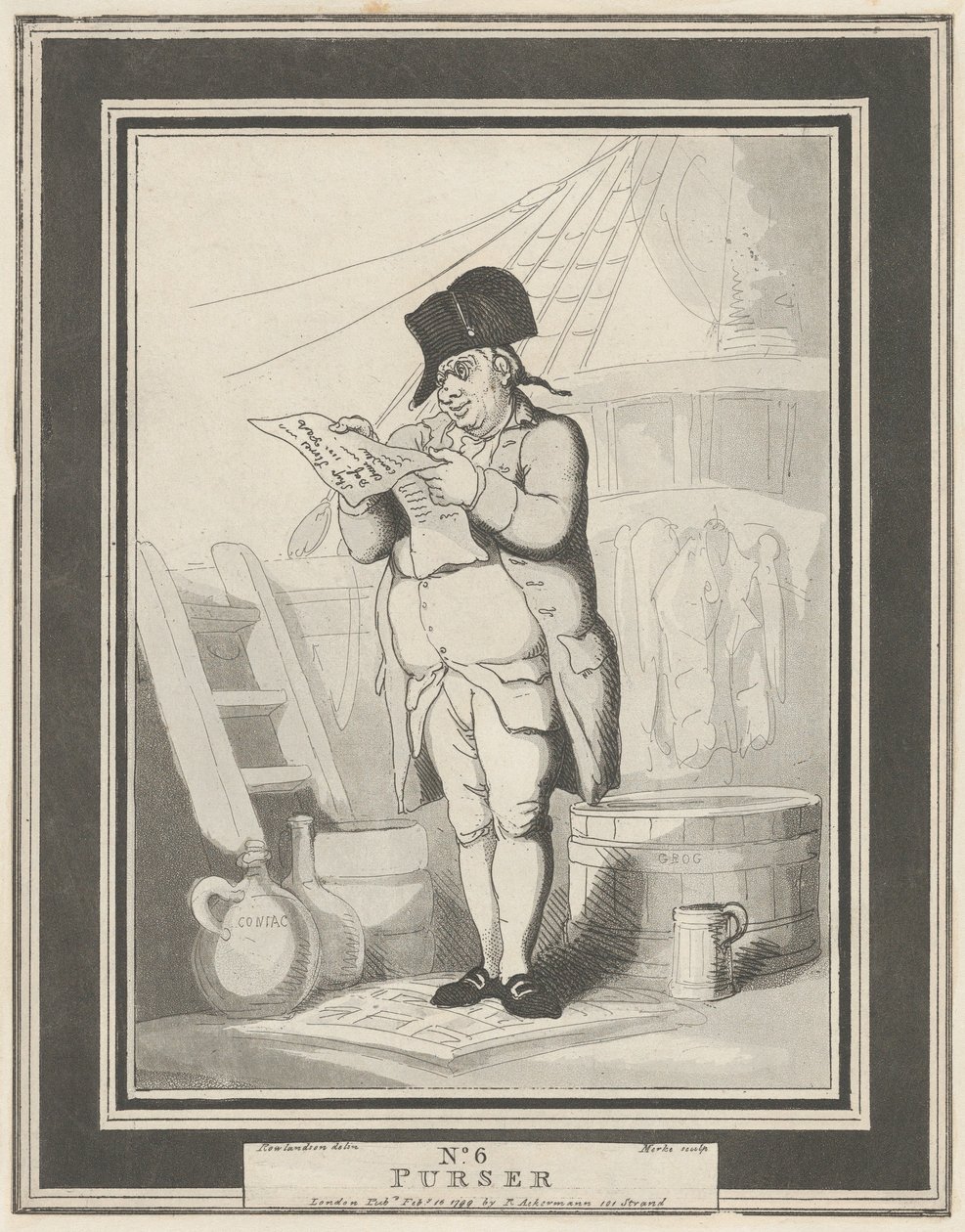 Nr. 6: Zahlmeister, 15. Februar 1799 von Henri Merke