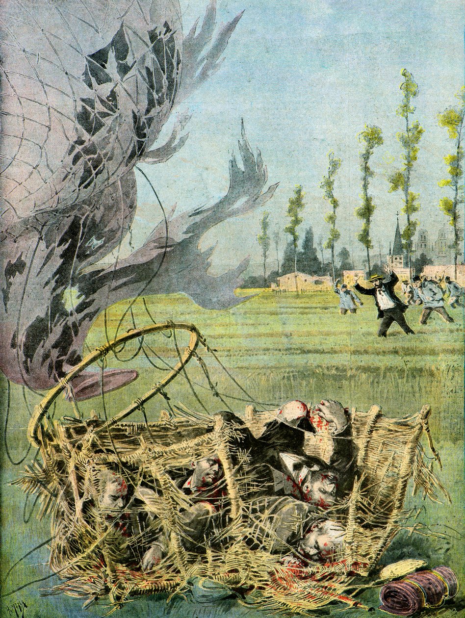 Die Hal-Katastrophe, 1895 (Illustration) von Henri Meyer