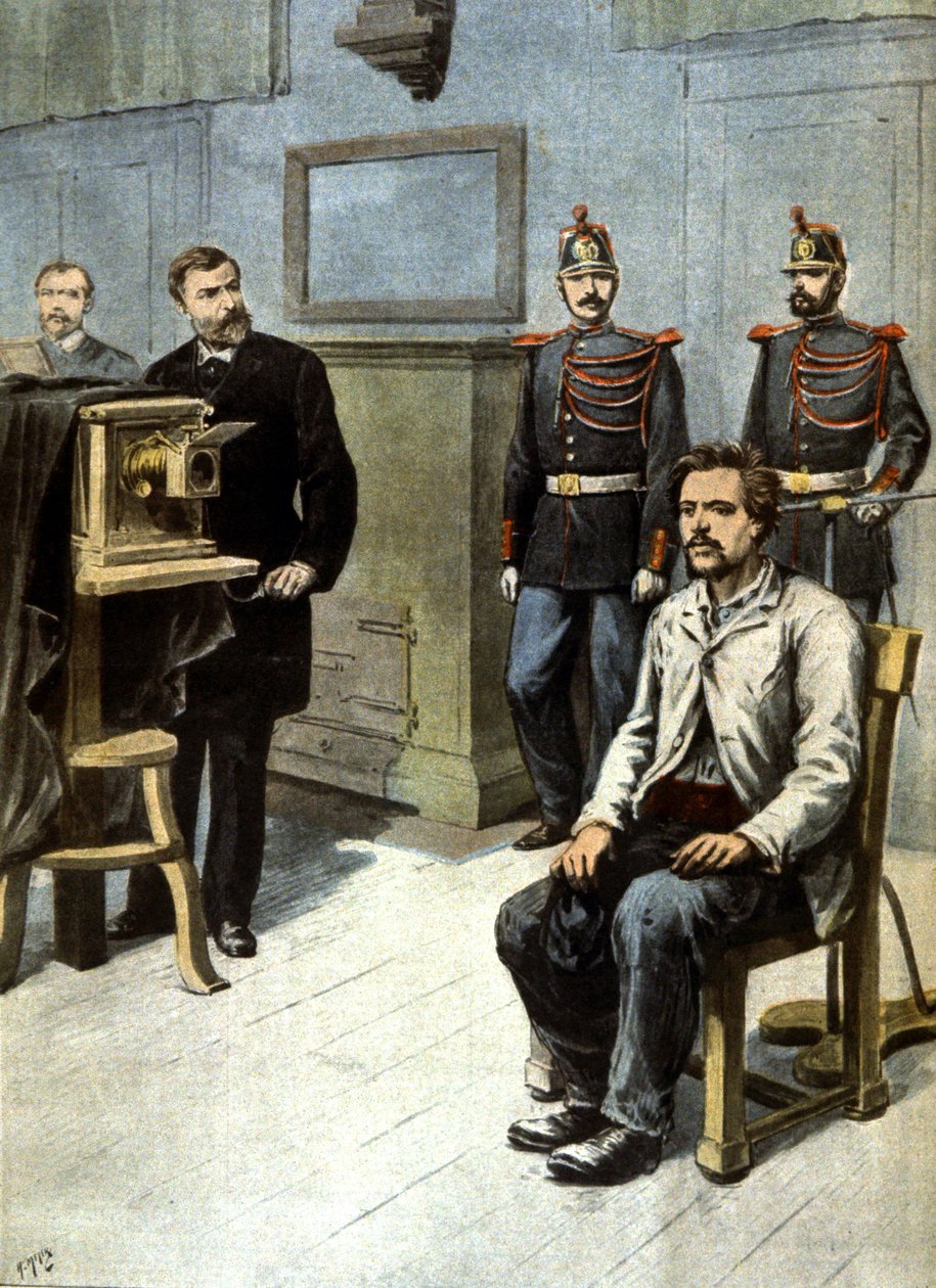 Der Beginn der anthropometrischen Fotografie von Henri Meyer